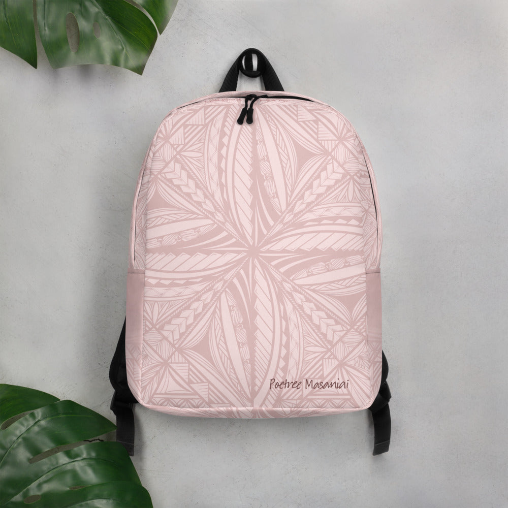 Samoan Tapa Custom Backpack Tanya Masaniai Ibarra Art